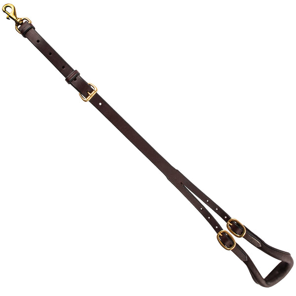 Quiet Creek Leather Crupper with Backstrap